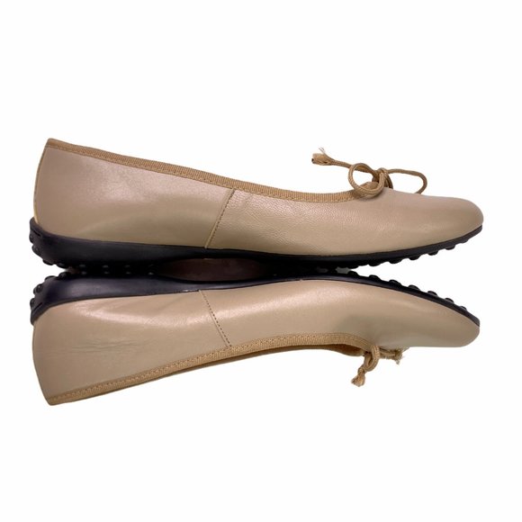 Bailarina by SKA Ballet Flats Driving Shoes Tan Be - Picture 4 of 11